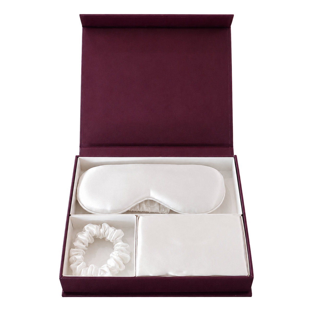 Mulberry Dream Pillow Set – White