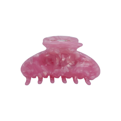 Custom OG Claw in pink — standard 3" marble claw clip for secure, stylish hair holds by Local Love by Lauren.
