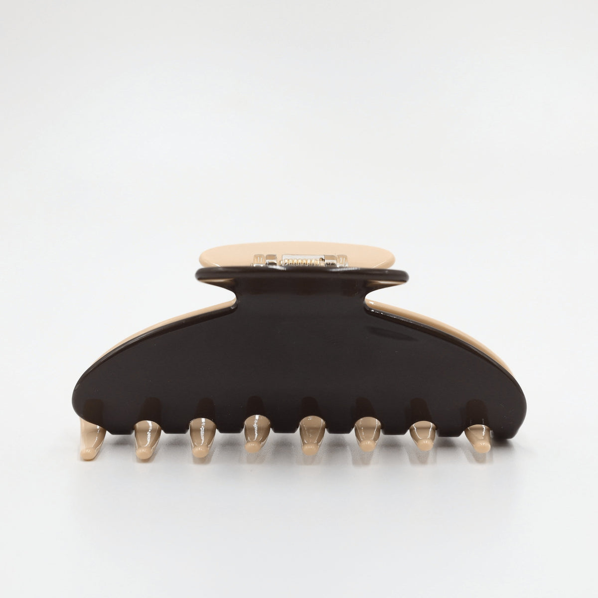 Color Block Claw in Mocha Melt – alternate view
