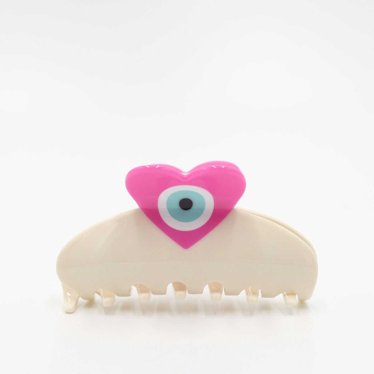 The Evil Eye Claw in Pink