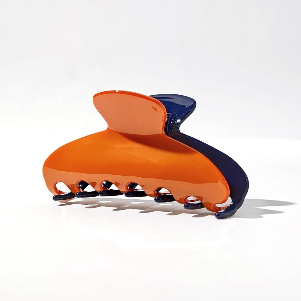 The Game Day Claw – Hometown Girl (Orange & Navy)