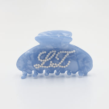 OG Claw Standard Size in Blue with personalized crystal name