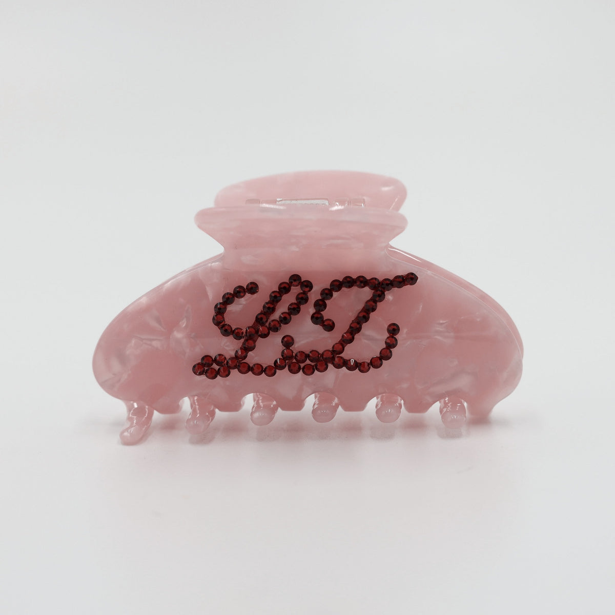 OG Claw Standard Size in Pink with personalized crystal name
