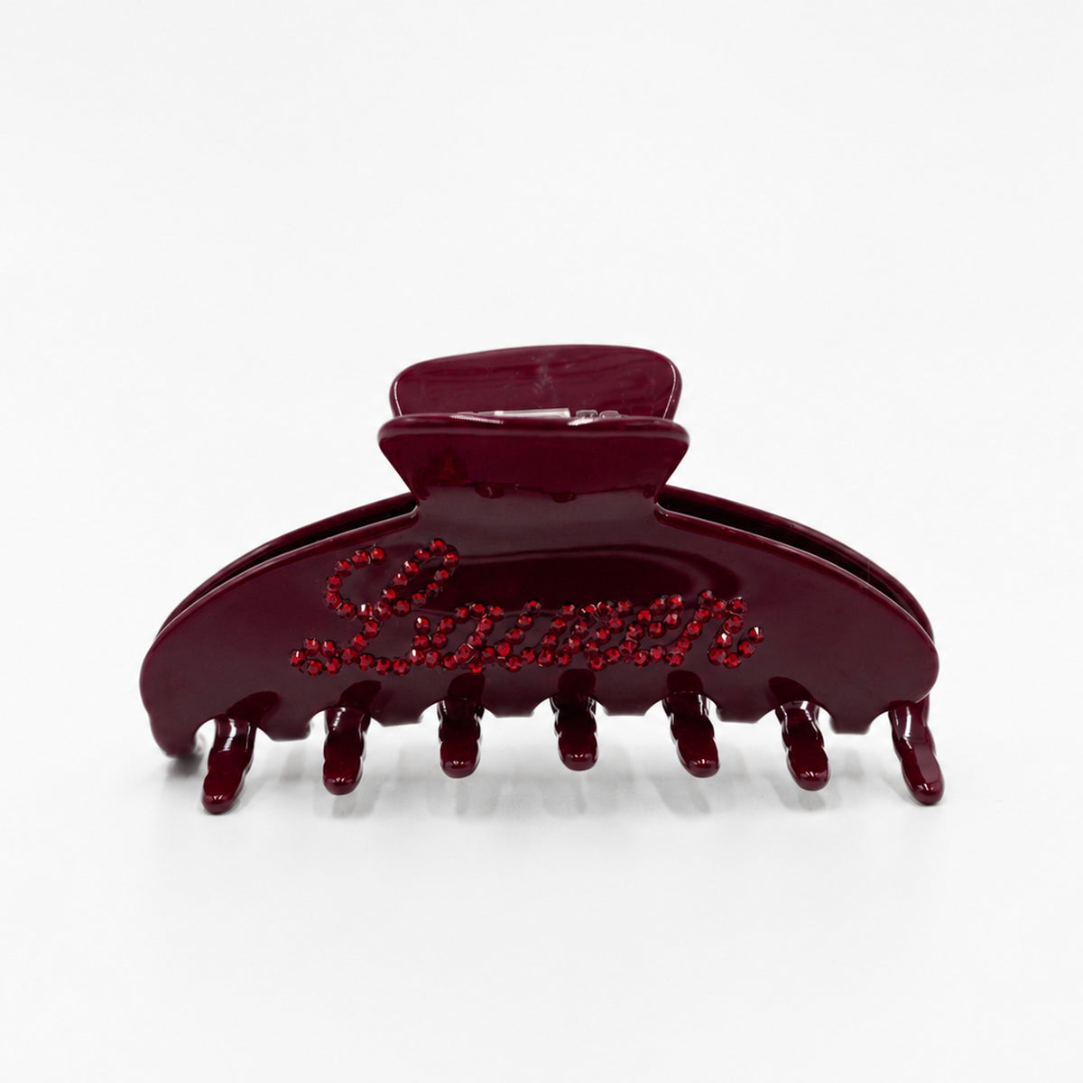 The Statement Claw – Wine Red