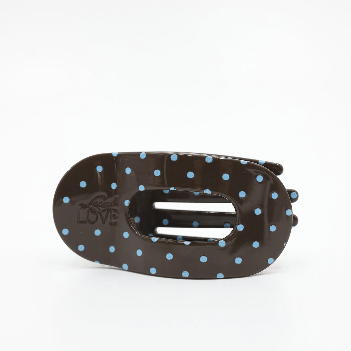 The Dot Clip in Brown