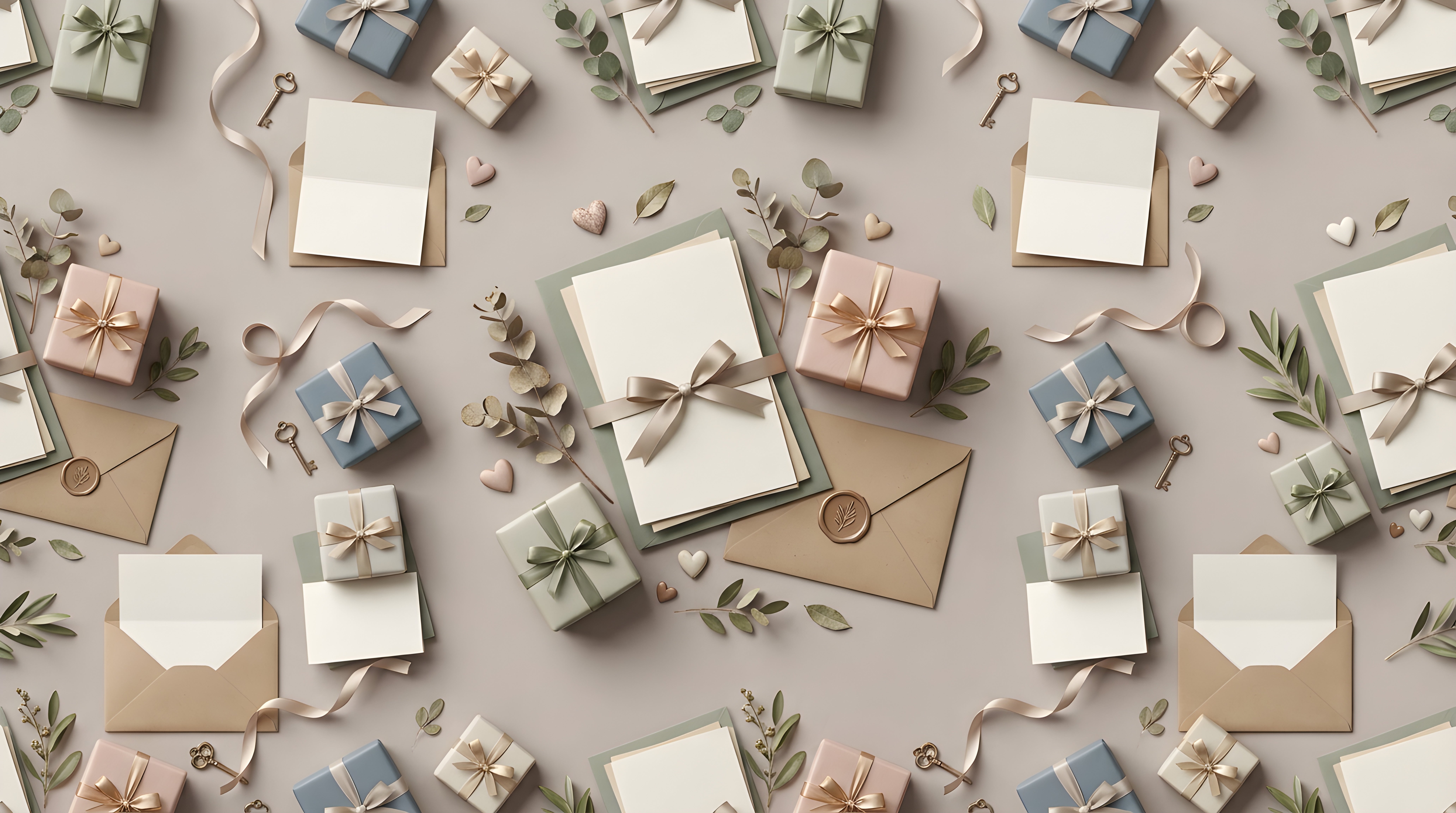 Gift packages and note cards
